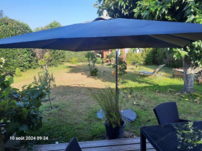 MAISON DE PLAIN PIED AU CALME A 7mn DU GOLF ET PLAGE